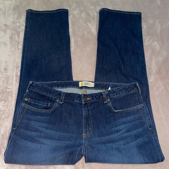 Carhartt original fit straight leg jean size 16R:L31 - Picture 9 of 12